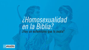 Homosexualidad en la Biblia salir al campo